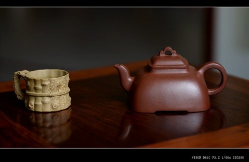 许学军紫砂壶 全手工拍打成型 难度极高 孤棱 精工代表作 原矿底槽清