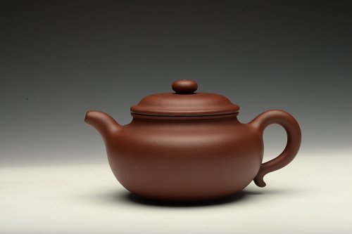 于洪霞紫砂壶 传统器形 端庄大方  纯净黄龙山底槽青 全手仿古 原矿底槽清