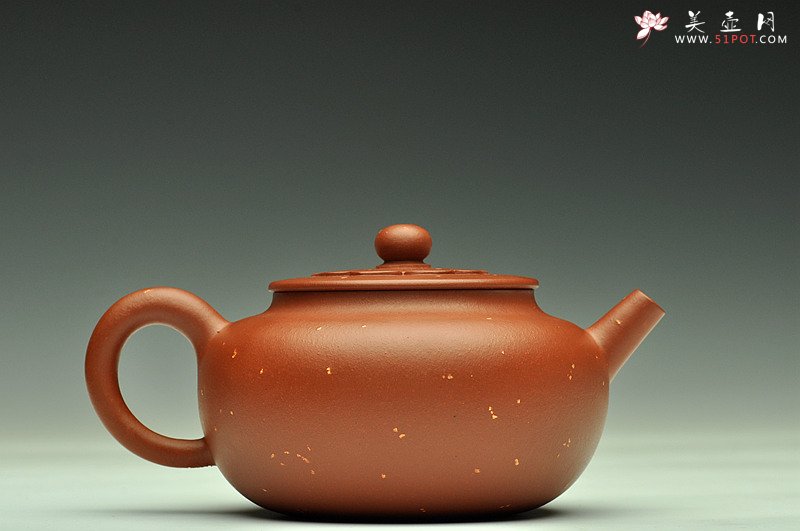 紫砂壶图片：温文尔雅 素雅精致  全手铺砂明华 - 美壶网