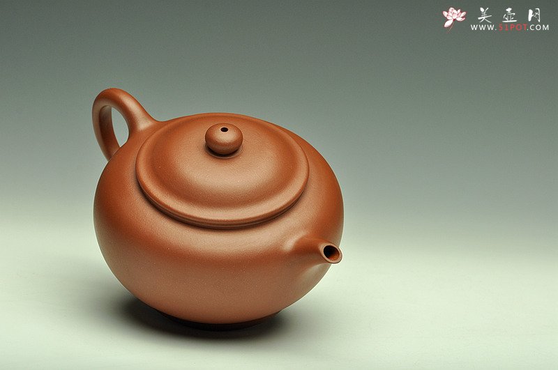 紫砂壶图片：端庄素雅 精工之作 杀茶利器 全手线韵 - 美壶网