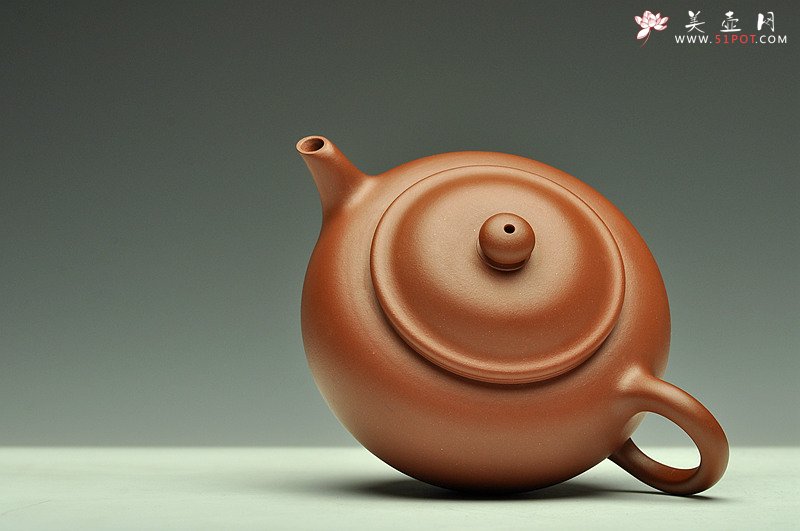 紫砂壶图片：端庄素雅 精工之作 杀茶利器 全手线韵 - 美壶网