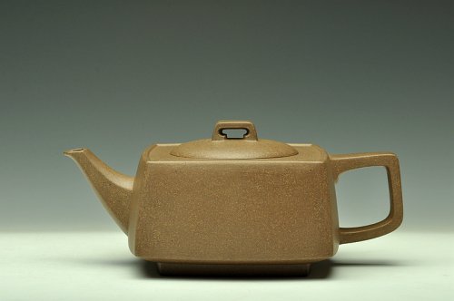 许学军紫砂壶 方圆之精妙 优质青段 挺拔刚正 全手精工砂四方 经典代表作 原矿段泥