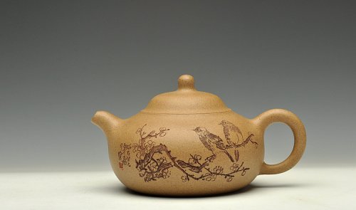 朱牧清紫砂壶 玉乳 原矿段泥