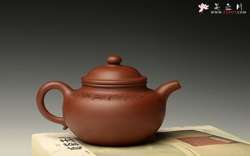 紫砂壶图片：徐家风格 敦厚圆润 全手矮莲子  传统实用 - 美壶网