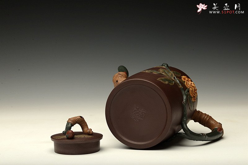 紫砂壶图片：那些花儿之月季花~ 精品重器 大美无言o(∩_∩)o  - 美壶网