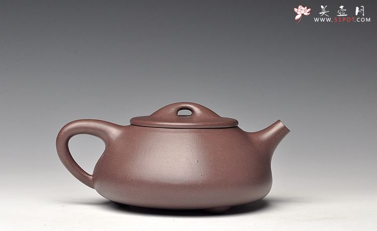 紫砂壶图片：型正 中气十足 全手满瓢 - 美壶网