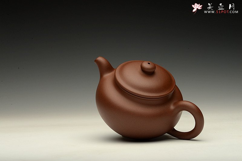 紫砂壶图片：邵春良最新作品 光素柔和 质朴大方 全手莲子 - 美壶网