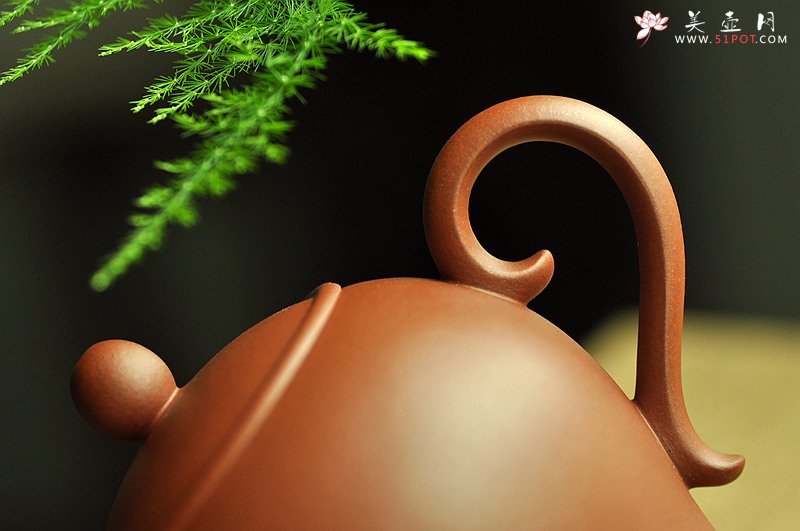 紫砂壶图片：款款深情 线条优美  夏艳美人~ 茶盘尤物o(∩_∩)o  - 美壶网