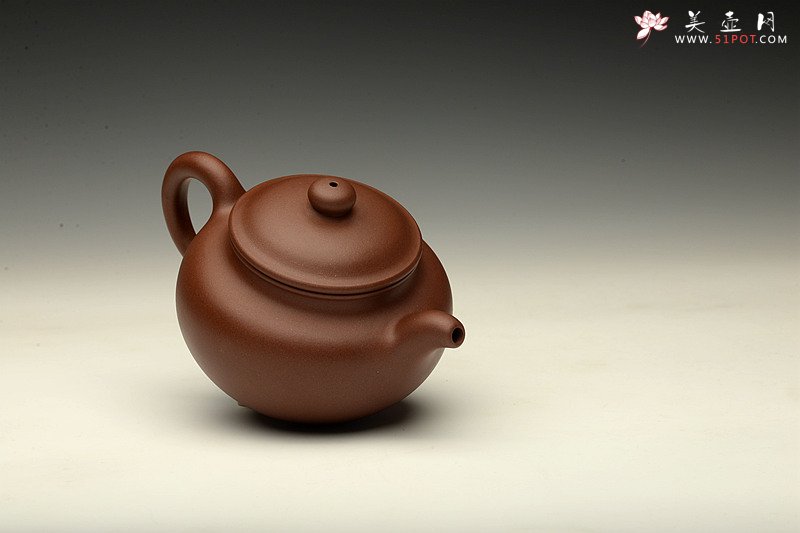 紫砂壶图片：邵春良最新作品 光素柔和 质朴大方 全手莲子 - 美壶网