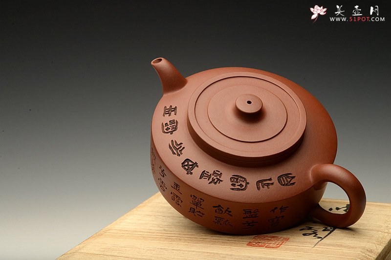 紫砂壶图片：清时其味 玉成窑遗韵 曲峰最新作品~ 三足周盘  - 美壶网