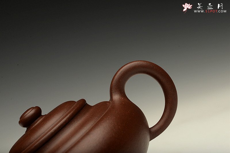 紫砂壶图片：线条优美 饱满精致 全手想泉 传统经典 - 美壶网