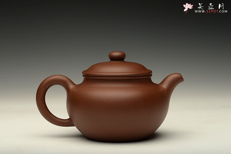 紫砂壶图片：邵春良最新作品 光素柔和 质朴大方 全手莲子 - 美壶网