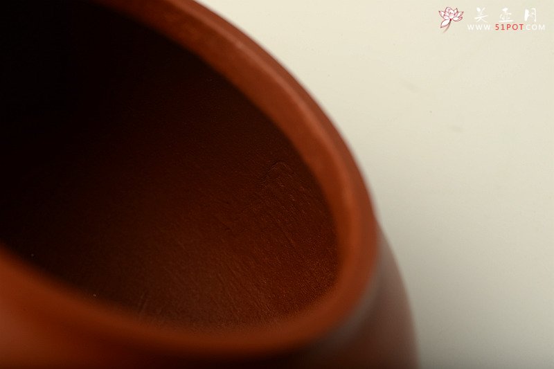 紫砂壶图片：娇艳迷人 饱满可人 ~ 全手朱泥茄段 - 美壶网