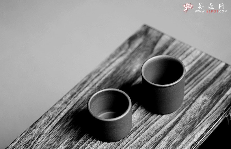 紫砂壶图片：优质纯料 素雅静气~ 斋杯  - 美壶网