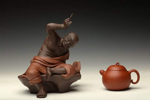 于洪霞紫砂壶 原矿纯朱泥 不接受预定 娇艳可人 全手小苹果 于洪霞老师随兴而作 原矿朱泥