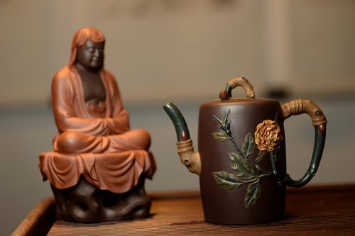 孙伟强紫砂壶 那些花儿之月季花~ 精品重器 大美无言o(∩_∩)o  原矿紫泥