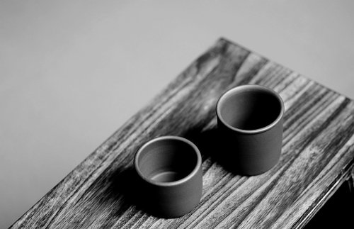 曲峰紫砂壶 优质纯料 素雅静气~ 斋杯  原矿紫泥