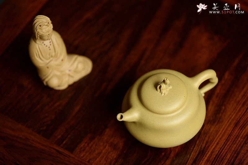 紫砂壶图片：潘小东原创 文气雅致 采意化型 全手禅缘 - 美壶网