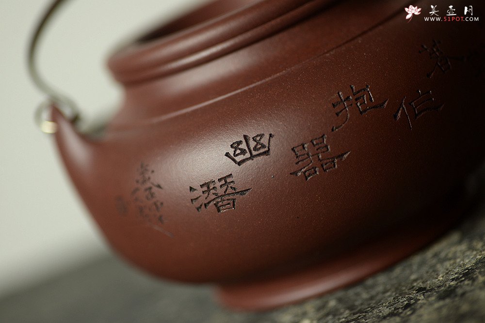 紫砂壶图片：器形稳重 全手蛋包 - 美壶网