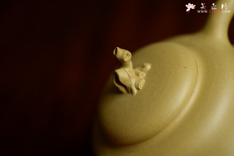 紫砂壶图片：潘小东原创 文气雅致 采意化型 全手禅缘 - 美壶网