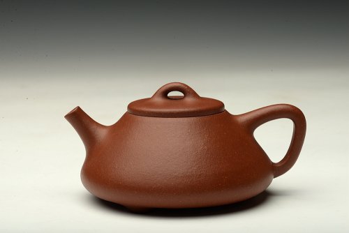 周路健紫砂壶 纯料降坡泥 骨肉均挺 全手小子冶石瓢 原矿降坡泥