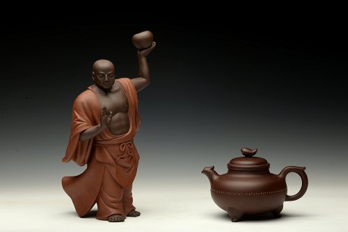 于洪霞紫砂壶 于洪霞新作 造型新颖  全手凤鸣 寓意吉祥 原矿紫泥