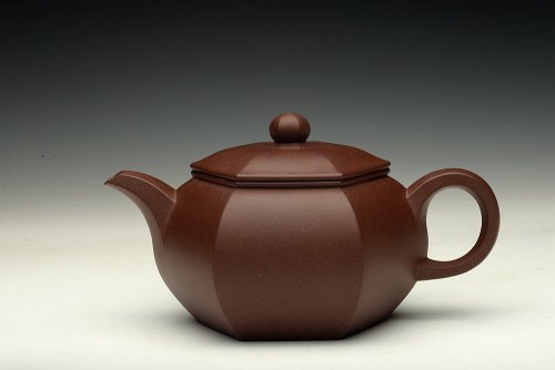 何卫枫紫砂壶 何卫枫新作 面面得体 大口实用 全手醉六方 原矿底槽清