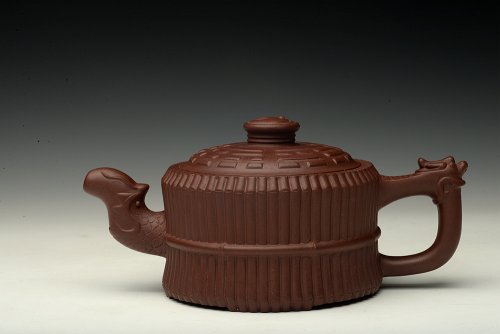 顾小英紫砂壶 传统经典  大亨八卦龙头一捆竹  于一器之中 盛载天下乾坤... 原矿紫泥