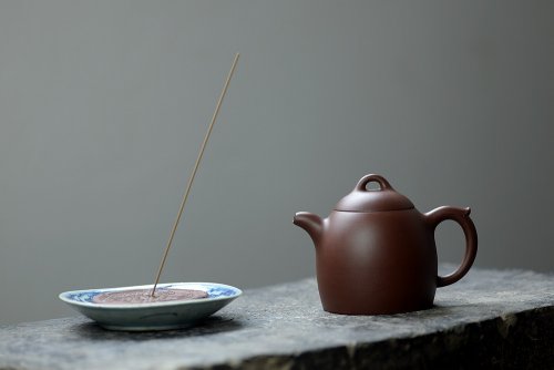 蒋柯紫砂壶 陈腐老紫泥 稳重大方 做工精致 全手秦权 潜力艺人 原矿紫泥