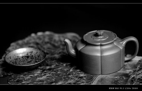 许嘉年紫砂壶 方圆堂许嘉年 经典代表作 全手梅花周盘 浑厚大气  原矿清水泥