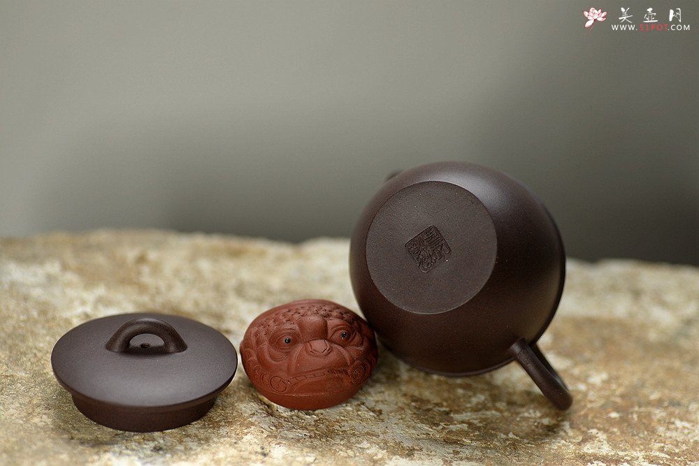 紫砂壶图片：美壶特惠 茶人最爱 实用巨轮小壶 仿清巨轮~ - 美壶网