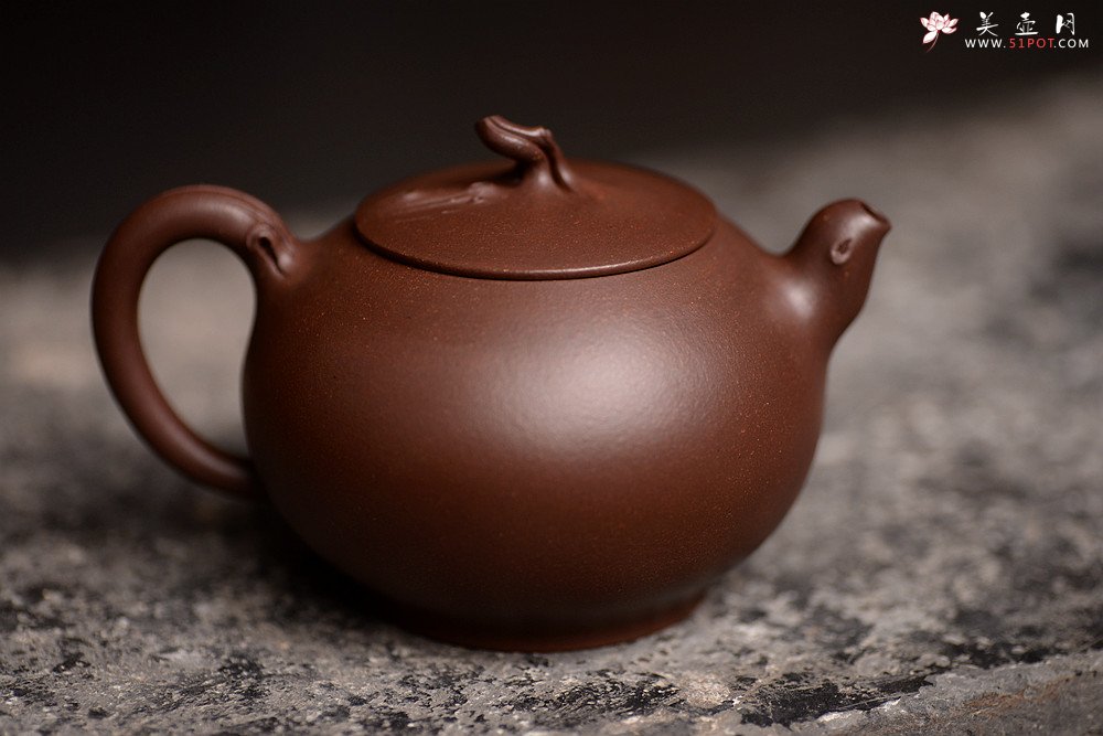 紫砂壶图片：高雪琴全手近作 构思精妙 别具清趣 寒枝 - 美壶网