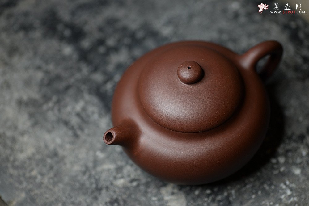 紫砂壶图片：张智耀新作 饱满敦厚 传统实用 全手圆乐 - 美壶网