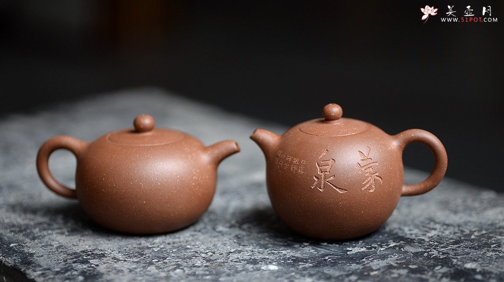 紫砂壶图片：美壶特惠  原矿段泥 玉成窑一粒珠 小巧可人 赏玩皆宜 - 美壶网