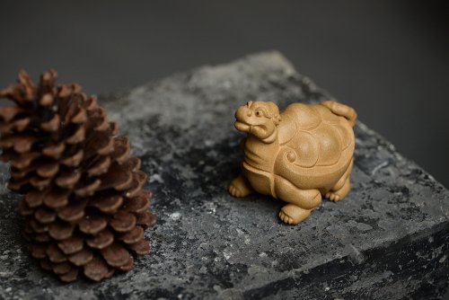 美壶定制紫砂壶 优质段泥 做工精致 龙龟茶宠 原矿段泥