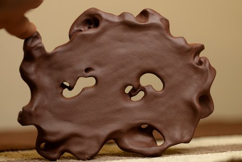 美壶定制紫砂壶 全手制作 假山壶托 文气十足~ 原矿紫泥