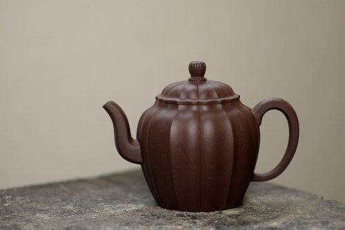 马建鹏紫砂壶 筋囊大品 明针优秀 性价比突出~ 水仙 线条优美 原矿紫泥