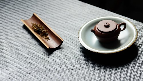 美壶定制紫砂壶 手工制作 文雅大方 六瓣冰纹壶承 