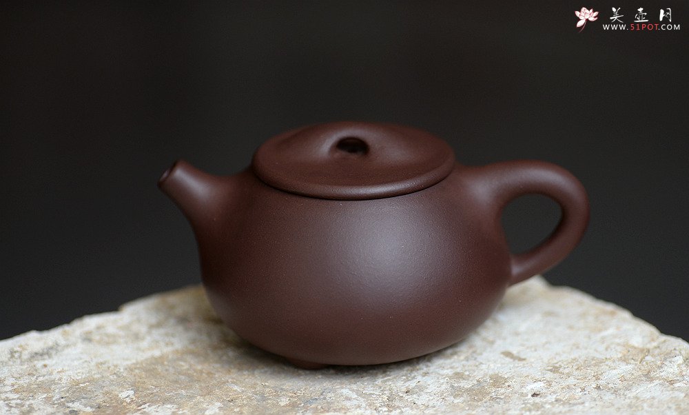紫砂壶图片：美壶特惠之石瓢对壶 传统实用 紫砂入门必选 - 美壶网