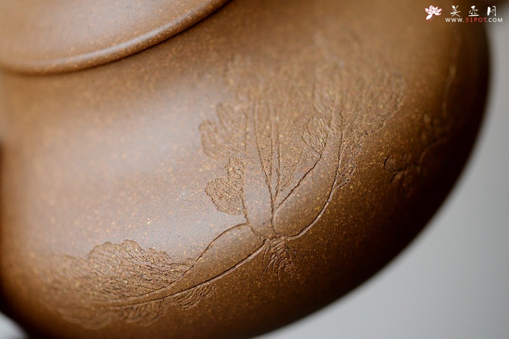 紫砂壶图片：张听刚装饰 蓄势内敛 趣味盎然 全手婉珠 萝卜白菜各有所爱：） - 美壶网