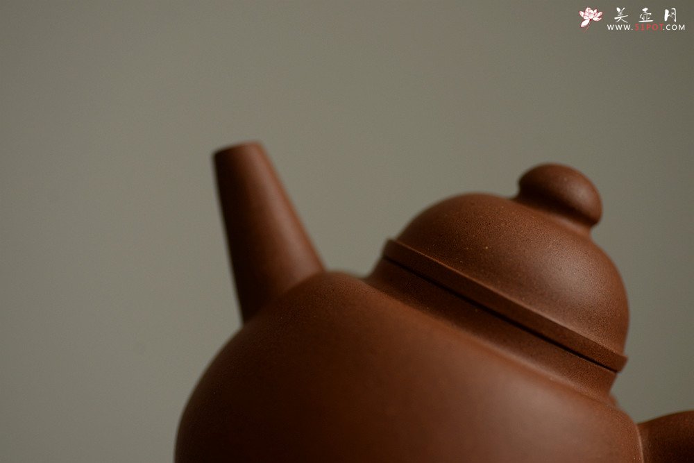 紫砂壶图片：摹古明式 风格粗犷 淞庐出品~ 全手永乐 【paowang】 - 美壶网