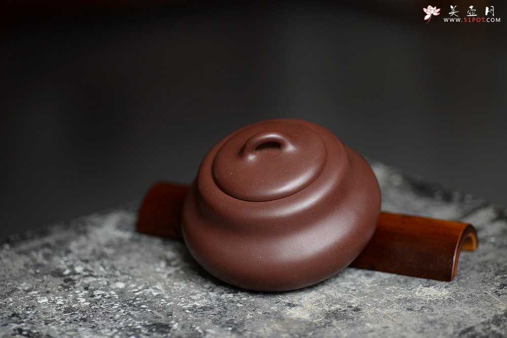 紫砂壶图片：坐禅达摩~ 葫芦茶叶罐 浑厚圆润 - 美壶网
