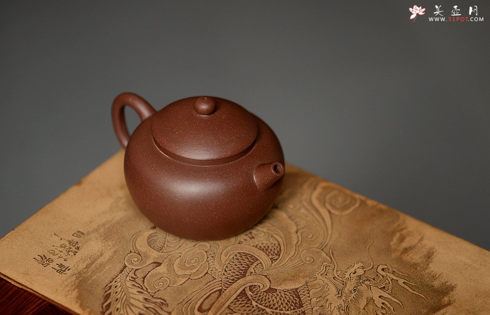 紫砂壶图片：美壶双节特惠 路达作品 敦厚可人~ 全手圆趣 - 美壶网