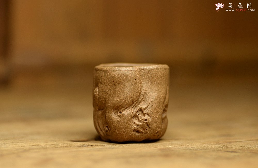 紫砂壶图片：美壶特惠 全手制作 特色主人杯 - 美壶网