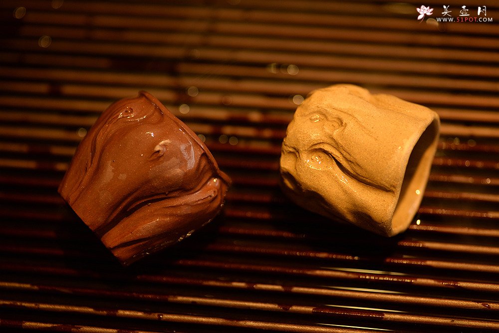 紫砂壶图片：美壶特惠 全手制作 特色主人杯 - 美壶网