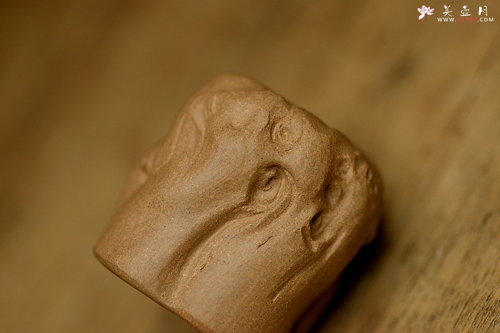 紫砂壶图片：美壶特惠 全手制作 特色主人杯 - 美壶网