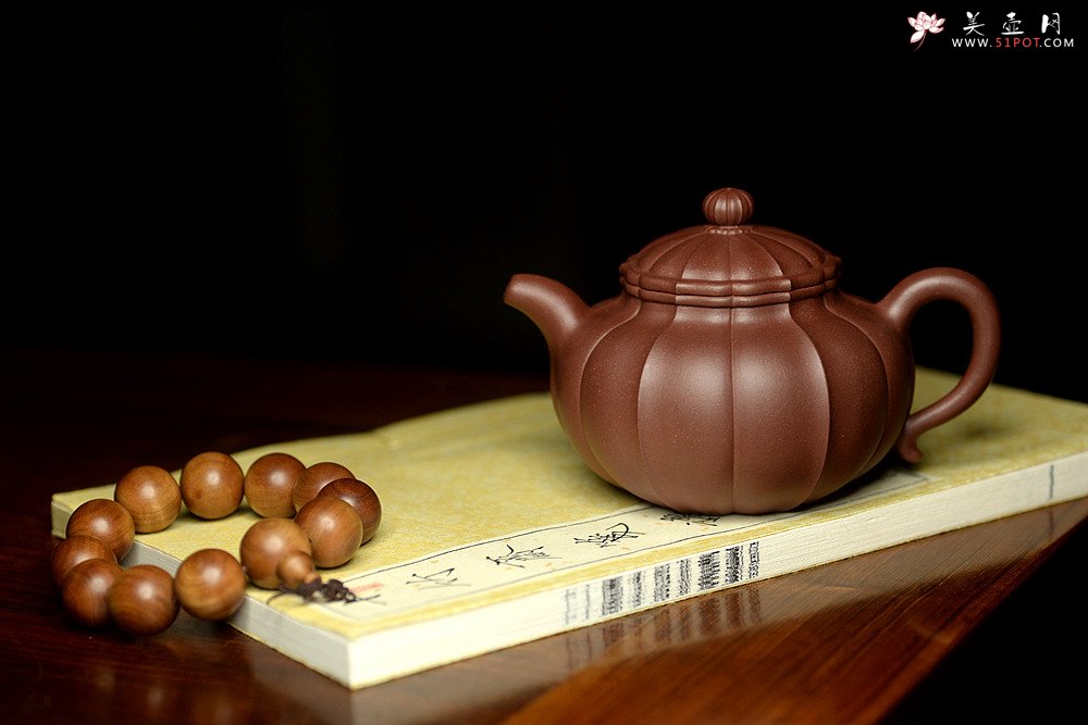 紫砂壶图片：方圆堂实力派 许嘉年精品代表作 菱花莲子 仙花若现 全手精工之作 - 美壶网