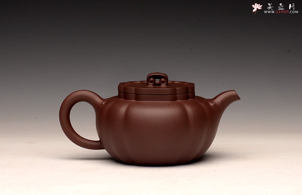 紫砂壶图片：酒虎最新力作 做工精致 器形周正 全手工太极如意 - 美壶网