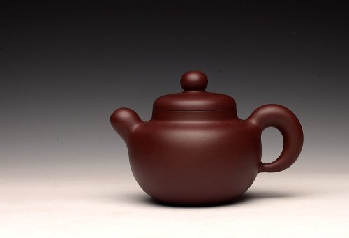 陈进紫砂壶 道洪风格 雄厚可人 全手鼎珠 精工之作 原矿紫泥