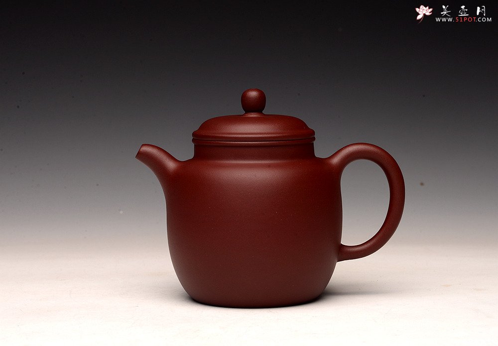 紫砂壶图片：美壶特惠 俞欣荣新作 挺拔俊秀 留云 优质枣红泥 极易泡养 - 美壶网